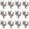 SUNNYCLUE 50Pcs Tibetan Style Alloy Pendants FIND-SC0008-12-1