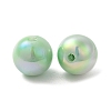 Iridescent ABS Plastic Beads RESI-Z015-03F-2