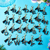 1Pc Resin Letter Keychains KEYC-TADJ0001-09F-7