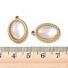 Natural Freshwater Shell Pendants STAS-G397-08G-01-3