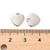 Non-Tarnish Stainless Steel Pendants STAS-L276-01P-04-3