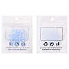 20Pcs Transparent Glass Beads GLAA-YW0001-08-8