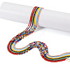 Transparent Glass Beads Strands GLAA-TA0002-59B-3