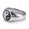 304 Stainless Steel Finger Rings STAS-H101-01P-13-1