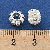 Rack Plating Brass Cubic Zirconia Beads KK-L215-319S-3