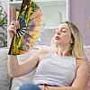 Cloth Hand Held Fan LS-DIY-WH0579-95B-5