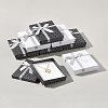 12Pcs 2 Colors Cardboard Paper Jewelry Set Boxes CBOX-FS0001-03-10