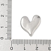 304 Stainless Steel Heart Pendants LS-STAS-R162-01P-03-3