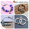 120Pcs 12 Styles Tibetan Style Alloy European Beads MPDL-ME0001-03-5