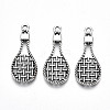 Tibetan Style Alloy Pendants TIBE-S323-081AS-RS-1