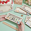 CutHollow 6Pcs 6 Styles Plywood Wooden Envelope Greeting Cards for Birthday Gift CON-CL0001-03-4