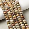 Natural Crazy Agate Beads Strands G-G102-C11-01-1