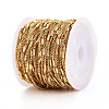 Brass Column Link Chains CHC-T018-54G-2