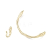 Brass Toggle Clasps KK-U020-08G-2