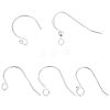 10 Pairs 5 Style 925 Sterling Silver Earring Hooks STER-BBC0006-08-1
