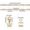 DIY Chain Bracelet Necklace Making Kit DIY-SC0021-32G-2