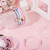 32Pcs 4 Colors Nylon Thread Bracelets Making BJEW-TAC0071-6