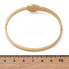 304 Stainless Steel Crystal Rhinestone Hinged Cuff Bangles SA-CBAB92B-20G-3