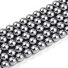 Baking Paint Pearlized Glass Pearl Bead Strands X-HY-N002-4mm-A01-2
