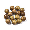 Yellow Sandalwood Mala Beads WOOD-Q046-01-1