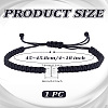 1Pc Adjustable Nylon Cord Braided Bracelets for Women Men BJEW-LP0001-34F-P-2