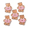 2-Hole Printed Opaque Resin Buttons LS-RE-CBAD26B-24-1