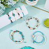 Pcs Coconut Braided Bead Bracelets BJEW-SC0001-49-7