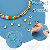   200Pcs 2 Colors Brass Spacer Beads KK-PH0006-56A-4