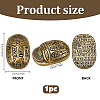Beetle Shape Resin Model Ornaments DJEW-WH0015-195-2