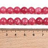 Dyed Natural White Jade Beads Strands GG-CBAD029-A10-8mm-4