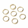 Brass Linking Rings KK-F831-018B-G-RS-1