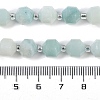 Natural Flower Amazonite Beads Strands G-O201B-116F-5