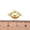 Brass Box Clasps KK-Q074-12G-4