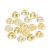 Baking Paint Electroplate Transparent Glass Beads EGLA-Q141-01A-A12-1