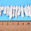 Natural Baroque Keshi Pearl Beads Strands PEAR-S020-H13A-6