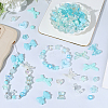 160Pcs 16 Styles Mixed Styles Acrylic Beads OACR-PA0001-77D-4