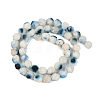 Natural Blue Ice Glacierite Stone Beads Strands G-B092-A01-02-3