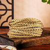 5M 3-Ply PU Leather Braided Cord LC-GF0001-12F-7