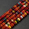 Natural Agate Beads Strands G-L635-A01-4x2mm-03-3