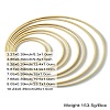 8Pcs 8 Styles Bamboo Embroidery Hoop FIND-CJ0001-97-8