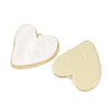 Valentine's Day Alloy with Acrylic Pendants AC-E003-11B-G01-2