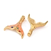 304 Stainless Steel Enamel Pendants STAS-Z193-10G-05-2