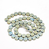 Electroplate Non-magnetic Synthetic Hematite Beads Strands G-T060-8mm-01C-2