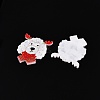 Christmas Theme Printing Acrylic Pendants BACR-N002-01M-3