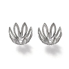 Non-Tarnish 304 Stainless Steel Fancy Bead Caps LS-STAS-K194-17P-3