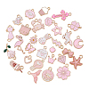 30Pcs 30 Style Alloy Enamel Pendants & Charms ENAM-CJ0001-116-6