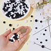 900Pcs 8 Colors Opaque Acrylic Beads MACR-SP0002-34-3