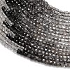 Gradient Color Natural Tourmalinated Quartz Beads Strands GG-CBA9722-C01-2x2mm-4