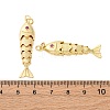 Rack Plating Brass Micro Pave Cubic Zirconia Pendants X-KK-M309-38D-G-3