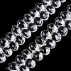 Transparent Glass Beads Strands GL-N005-02A-A01-1